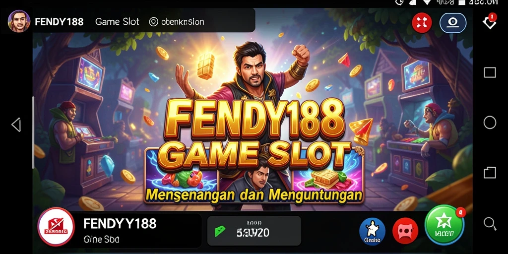 Screenshot utama FENDY188 menampilkan gameplay slot yang menarik dan interaktif.