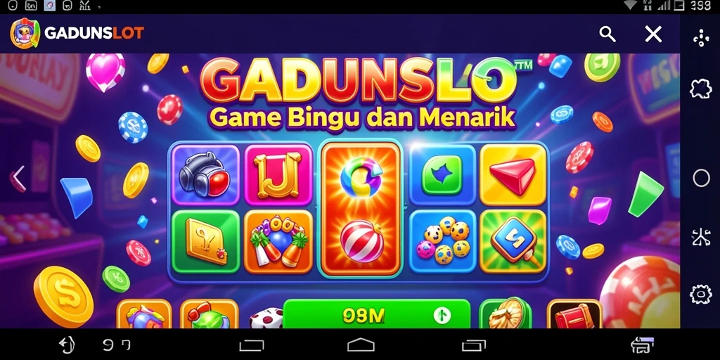 Screenshot gameplay GADUNSLOT yang menampilkan momen seru saat bermain Bingo.