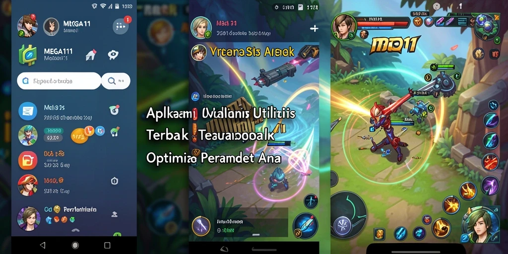 Tampilan antarmuka MEGA111 yang intuitif dan mudah digunakan.