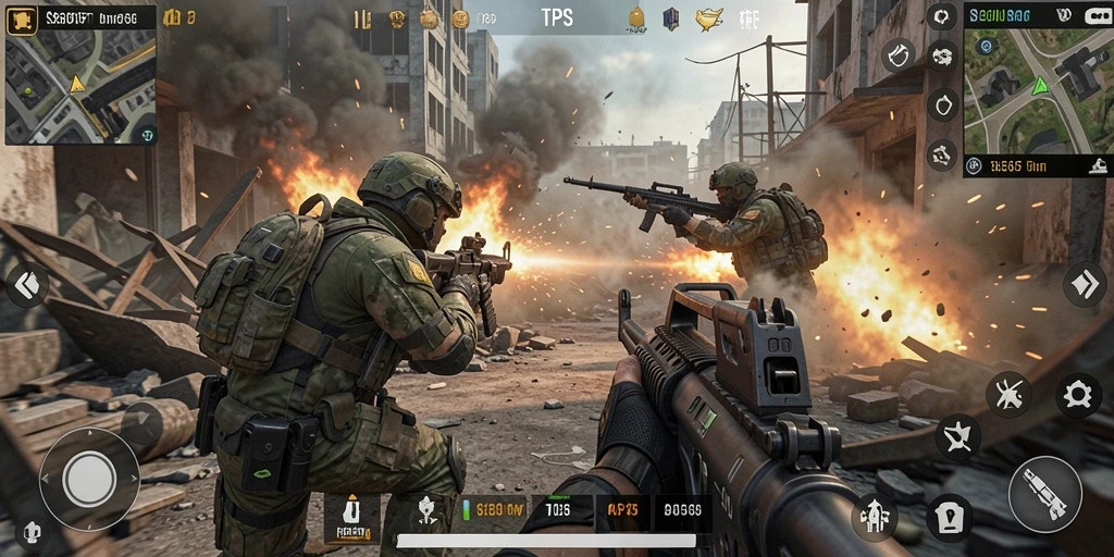 Gameplay SERURP yang mendebarkan dan menarik.